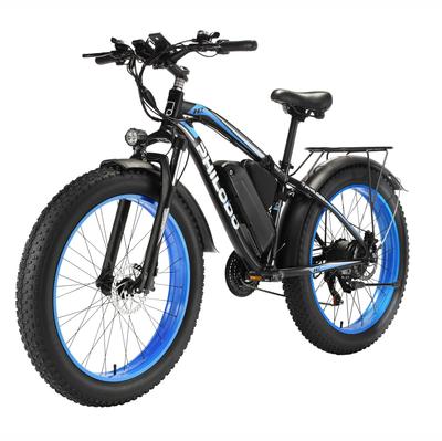 PHILODO H7 PRO Terénny elektrický bicykel 26 *4 palcové široké pneumatiky 48V17.5Ah batéria 1000W motor elektrický bicykel 150 KG nosnosť E-horský bicykel