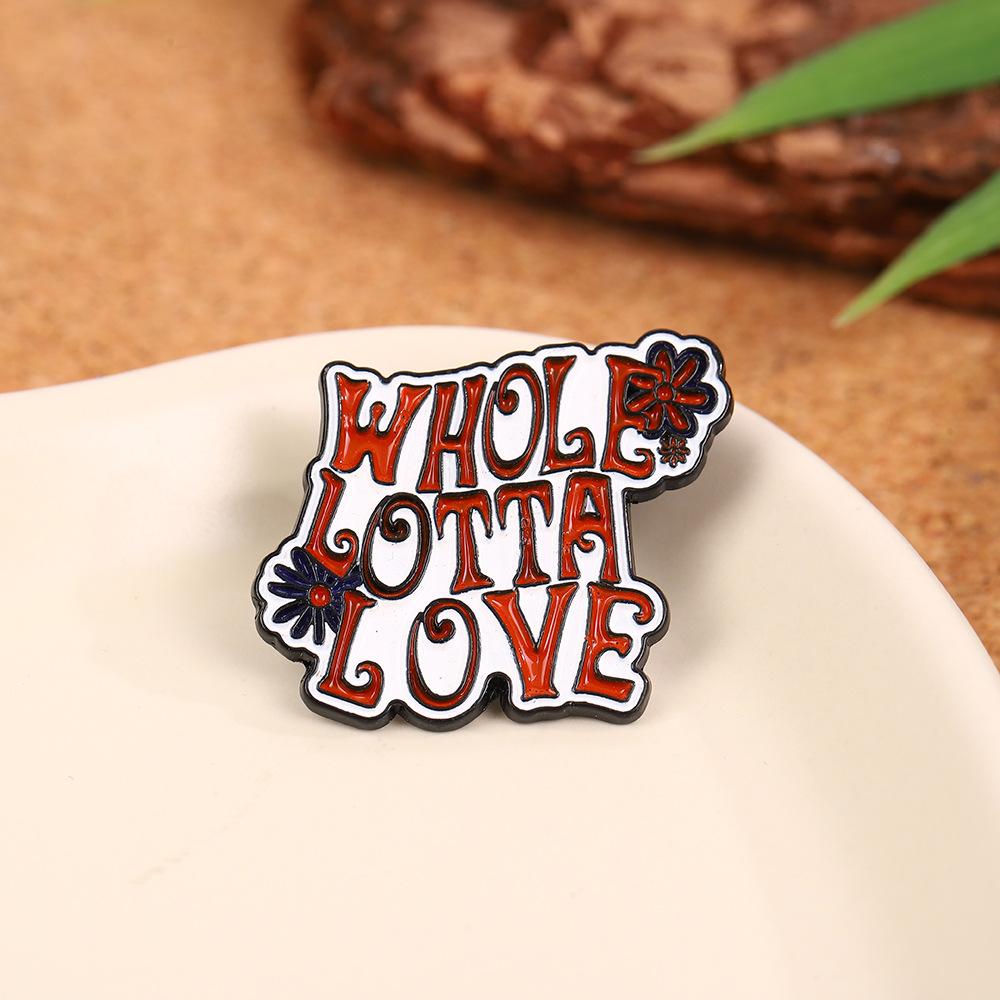 Alphabet Brooch Premium Versatile Pin Jewelry
