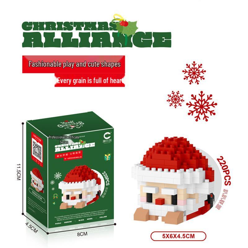 Набор строительных микро-блоков Chaolechuang «Рождественская елка» для детей