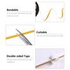 Led High Bright Cob Strip Lights 12v Flexible 5mm Pcb Width Ra90 Super Thin Neon Tape For Kitchen Cabinet Room Decoration