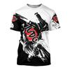 Moda Estiva Uomo Judo T-shirt Stampata 3D Manica Corta Street Casual Sport Fitness Arte Marziale Oversize Nuovi Top Girocollo