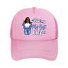 Graphic Living My Best Life  Mesh Baseball Cap Hip Hop