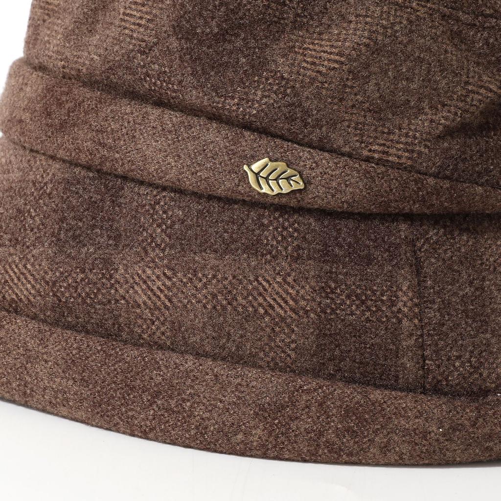 Fashionable Women's Autumn and Winter Mother's Woolen Basin Hat Thickened Grandma Hat Spring Autumn Winter Style Fisherman Hat