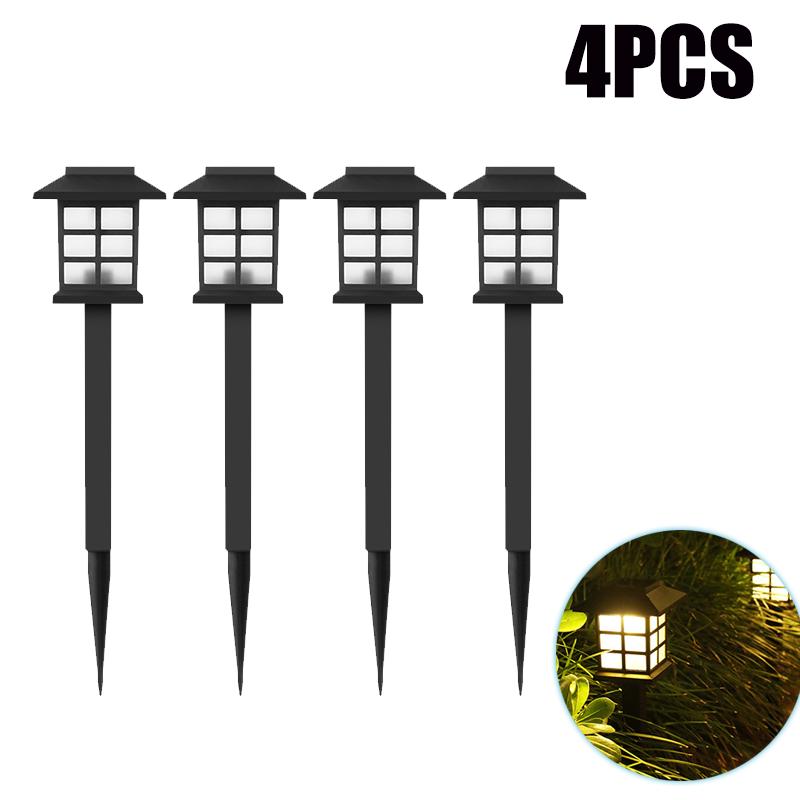 LED Solar Pathway Lights Lawn Lamp Outdoor Solar Lamp Decoration for Garden/Yard/Landscape/Patio/Driveway/Walkway Lighting  4.6