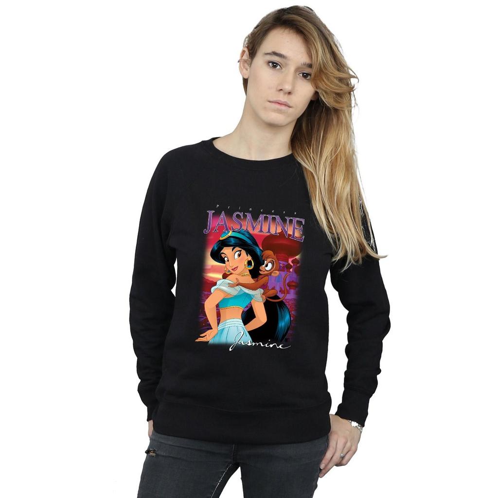 Aladdin Womens/Ladies Jasmine Montage Sweatshirt