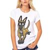 Ny Mote T-skjorte Belgisk Malinois Kawaii Tegneseriehund Grafisk Tee Topper Menn Kvinner Kortermet Casual Streetwear Camisetas