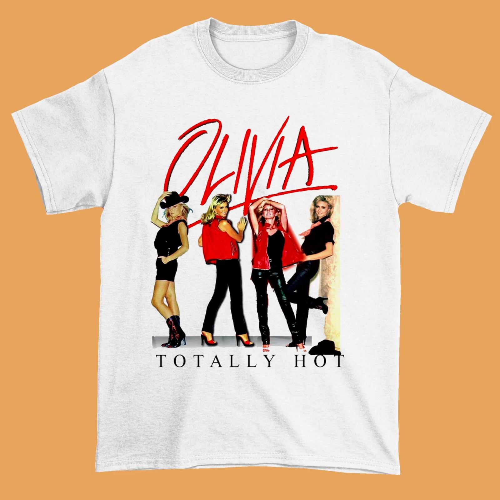 OLIVIA NEWTON-JOHN Totally Hot Album For fans White Unisex Size S-234XL T-Shirt XXL