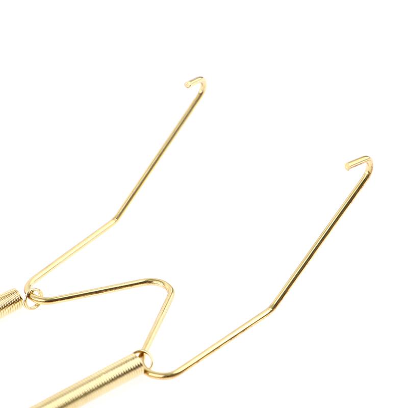 Wall Display Plates Hanger W Type Decoration Dish Spring Holder Invisible Hook