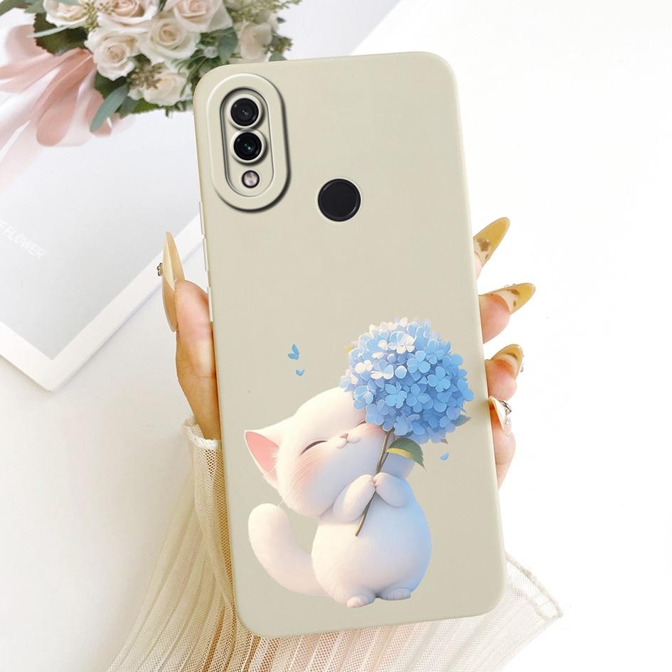 Case For Xiaomi Redmi Note 7 Pro Cover Lovely Cat Rabbit Cartoon Soft Candy Silicone Protective Shell For Redmi Note 7 7S Fundas