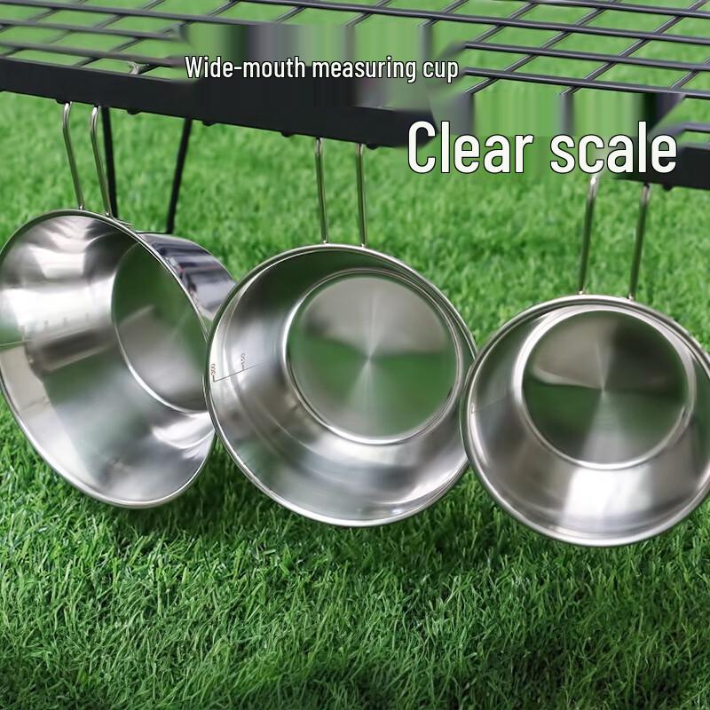 Suiyuan Portable Camping Sierra Bowl & Measuring Cup Set
