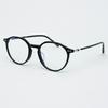 Alloaiweeo Al7402 0909G Hd Acetate Ultra-Lightweight High-Density Acetate Black Eyeglass Frame_Blue Light Lens Selection