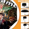 Custom Name Personalized Harry potter Print Umbrella, Auto Open Close, 8‑Rib Sturdy Frame, Commute Camping Hiking Use, Birthday Gift