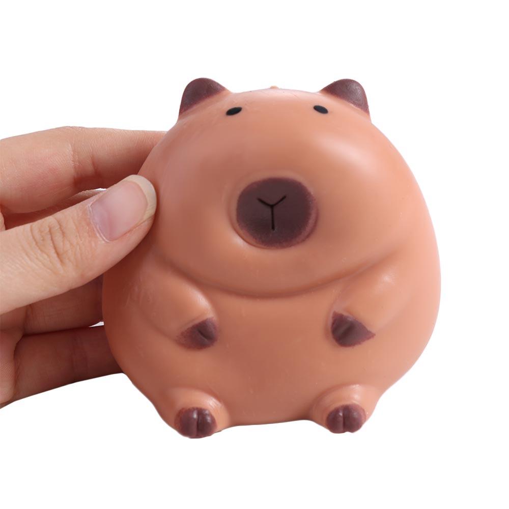 Cartoon Animal Capybara Slow Rebound Toy Soft Simulation Capybara Decoration  Office Decoration