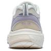 Li Ning Fuyao Slip Resistant And Breathable Low Top Casual Running Shoes Women's White Blue Purple ARXT014-4