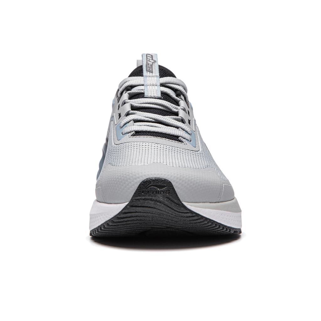 Li Ning Easy Adapt V2 Soft Rebound Shock Absorption Durable Breathable Low Top Casual Running Shoes Men Sneaker Gray Blue ARSU001-5