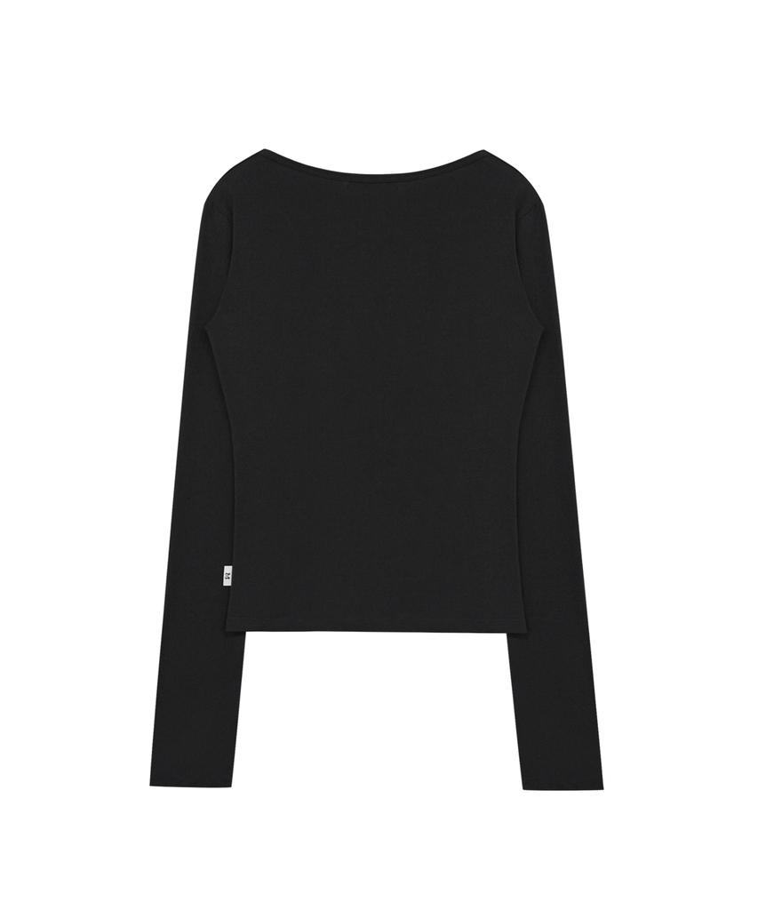 Mileko Basic Logo T Black