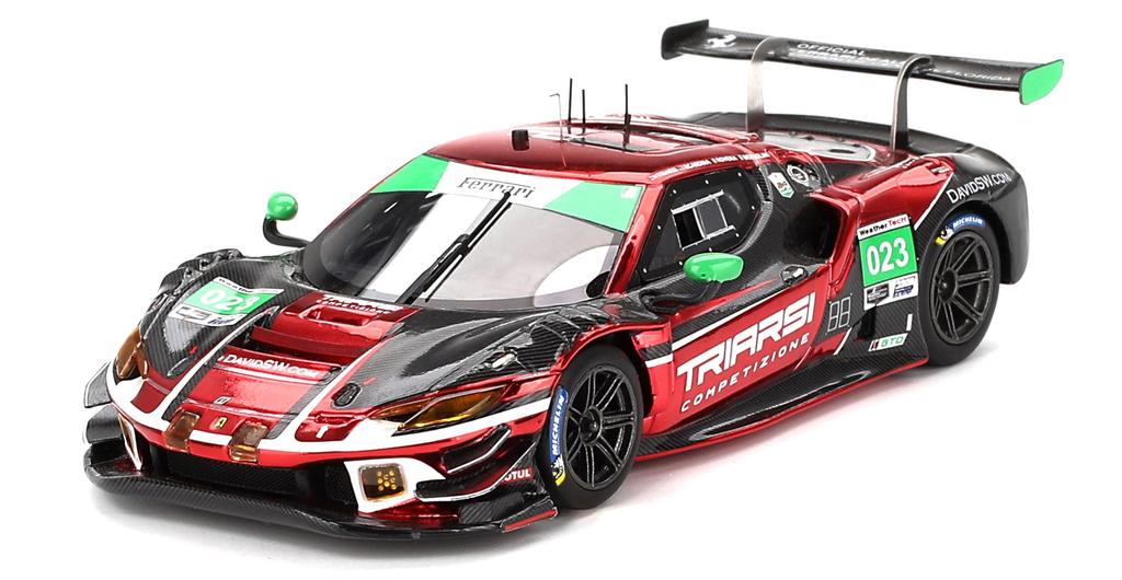 BBR COMPETITION Series Scale Finished Ferrari 296 GT3 IMSA Daytona 24 Hours 2023 Triarsi Competizione 1/43 #023