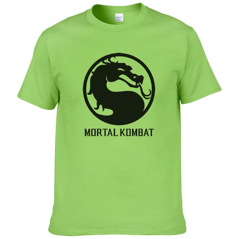 2026 Men Women Mortal Kombat Printed Short Sleeve O Neck T Shirt Summer Cotton T-Shirt Top Tees #078
