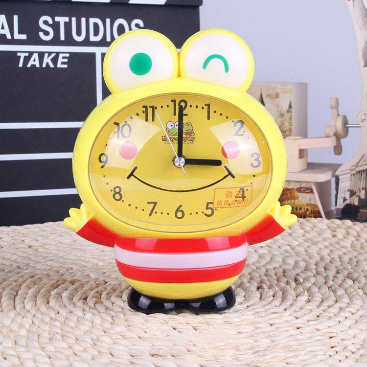 Kreativer Cartoon niedlicher Tierstimmen-Wecker Studentenkinder Fauler Wecker Schlafzimmer Aufwachwecker