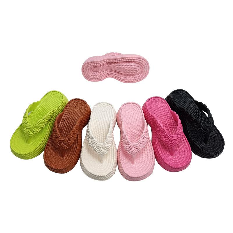 Fashion Women Slippers Platform Wedges Flip Flops Summer Casual Cozy Slides Women Designer Beach Dress Sandal Fashion Sport Ladies Shoes