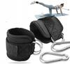 Training Ankle Straps + Carabiners for Leg Exercise Pulley System Strong Velcro