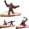 Miniature Orangutan Cute Delicate Craft PVC Wild Animal Orangutan Model for Gift