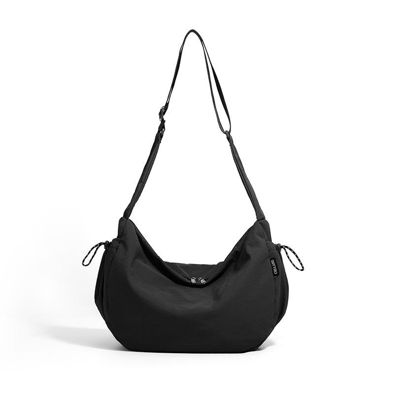 

Женская легкая нейлоновая сумка кроссбоди, сумка-тоут на плечо чёрный