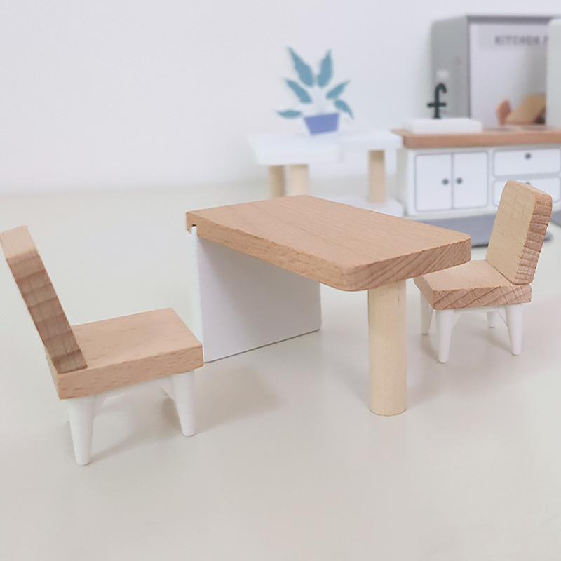 

Миниатюрный кукольный кухонный игровой набор - Мебель, игрушки для ролевых игр 21x11x7.8 cm