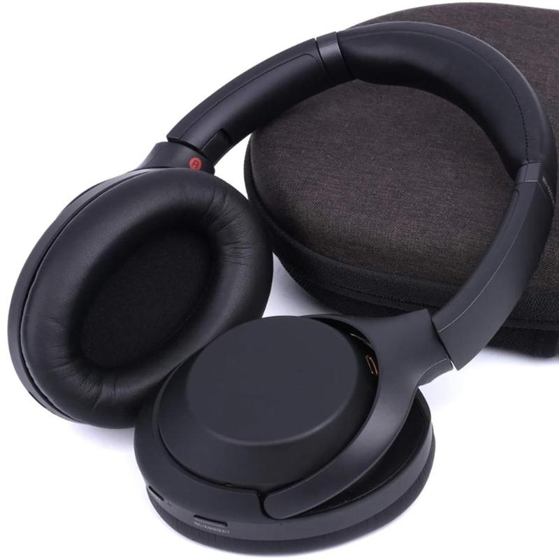 Soft Earpads Ear Pads Compatible for WH 1000XM3 Earphone Memory Foam Earcups Easily Replaced Ear Cushions Earmuffs