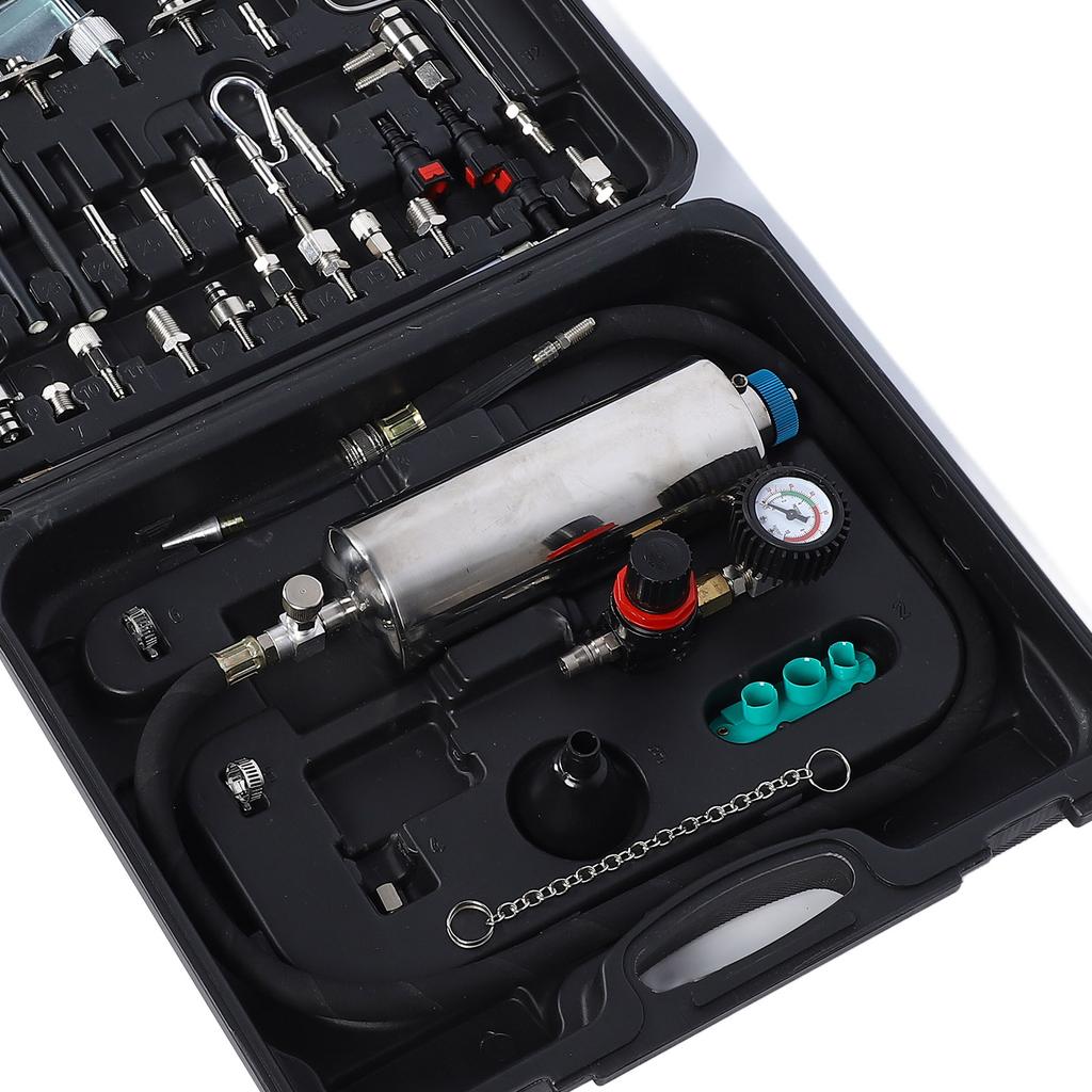 Araba Yakıt Sistemi Temizleyici Kiti Otomotiv Enjeksiyon Nozülü Kelebek Boğaz Asılı Şişe Temizleme Alet Seti