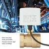 AC220V DN40 1 1 2  2 Way 3 Wire Brass Electric Motorized Ball Valve