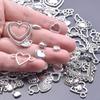 10 Stück/Los Verschiedene Metall Zufällige Mischung Pferd Schwert Kreuz Anhänger Charms Für Schmuckherstellung Zubehör DIY Ohrringe Armband Anhänger