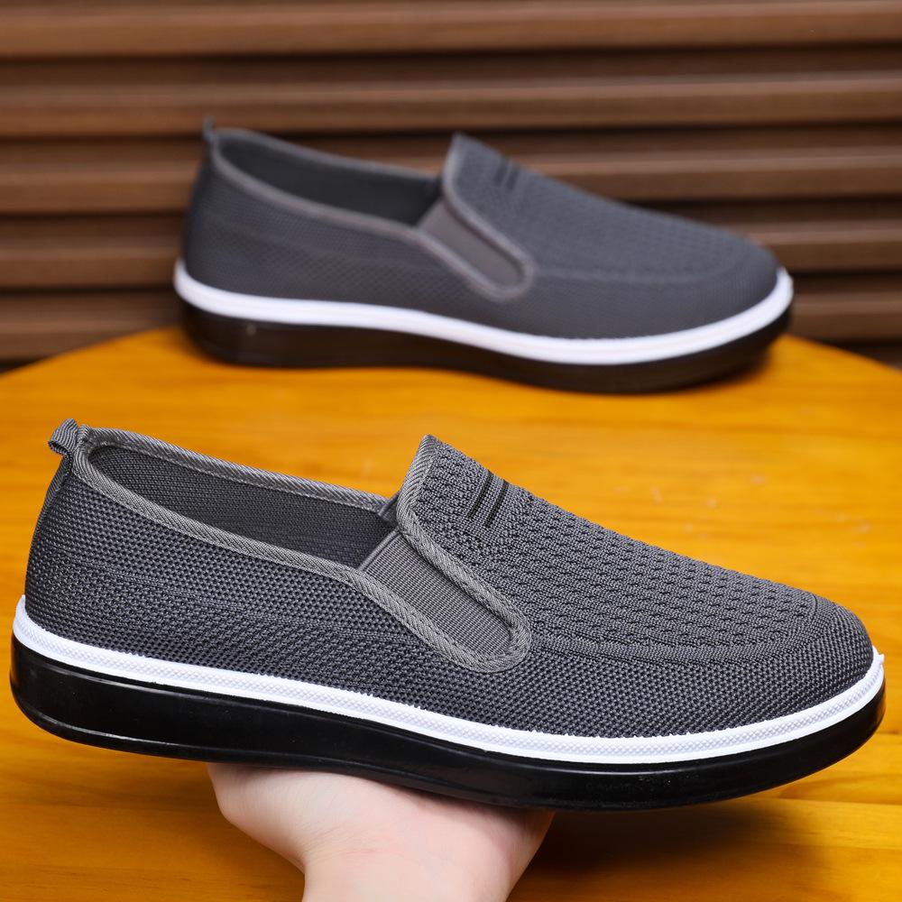 Men's Summer Breathable Mesh Casual Sneakers - Trendy, Versatile, Soft Sole Board Shoes