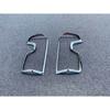 For Chevrolet Silverado   Car Accessories ABS Chrome Tail Light Rear Back Frame Lamp Cover Trim molding