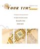 YaLalusi Gold Diamond Women's Watch with Diamond-Set Bracelet