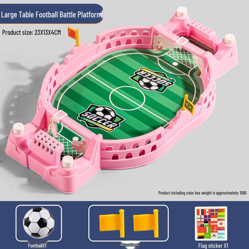 Kids' Educational Double Football Battle Table Game for Family Interaction