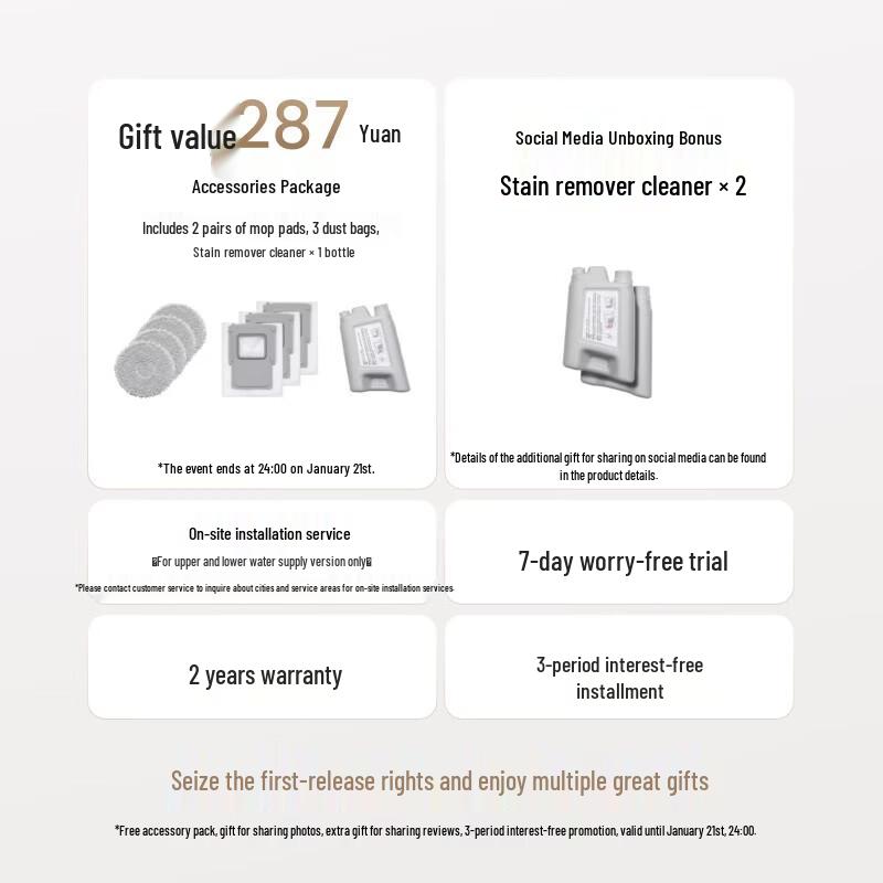 DJI ROMO S Flagship Robot Vacuum & Mop