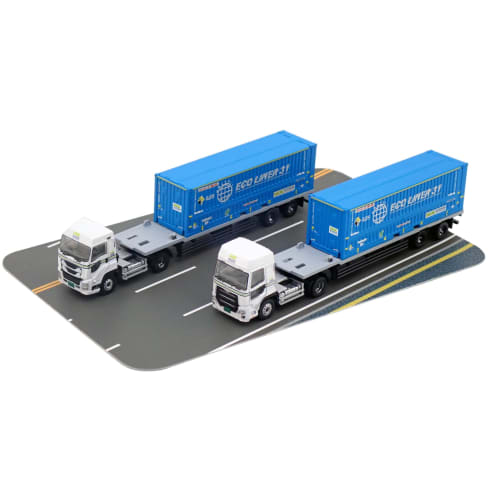 TOMYTEC The Trailer Collection NX Nippon Express 31ft Container Trailer Set of 2 A Diorama Supplies 331230
