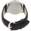 Citizen Q&Q Men   s Analog Waterproof Watch with Date, Day Display & Leather Band A206-504 White