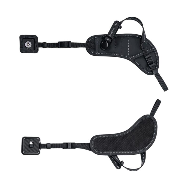 Universal AntiSlip Camera Wrist Strap For DSLR And Mirrorless Cameras With Fiber Fabric And Triangle Safe Design