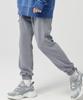 MOZMOZ Pigment Ghost Embroidery Training Big Size Jogger Pants Gray