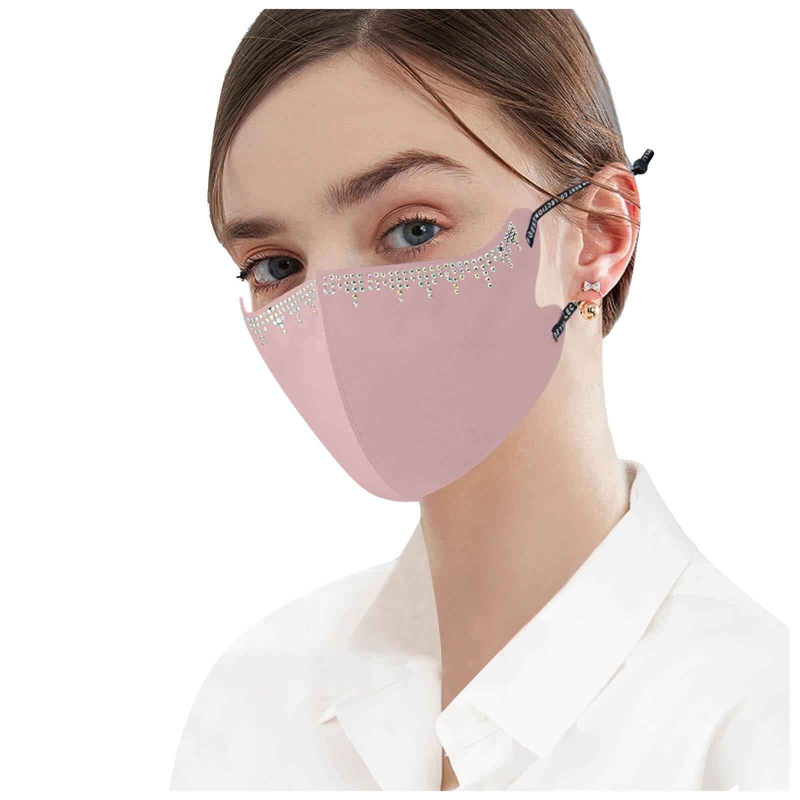 

(проектор)Летняя езда на велосипеде для здоровья, яркая дрель, шелковая маска для рта и лица, респиратор для мужчин и женщин One Size горячий розовый