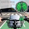 Car Clocks for Dash Quartz Luminous Vintage Watch with Clip and Sticker Pocket Clock for Car Dashboard Motorcycle Vehicle