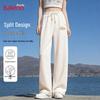 Baleno Women's Flowy Wide-Leg Straight Pants