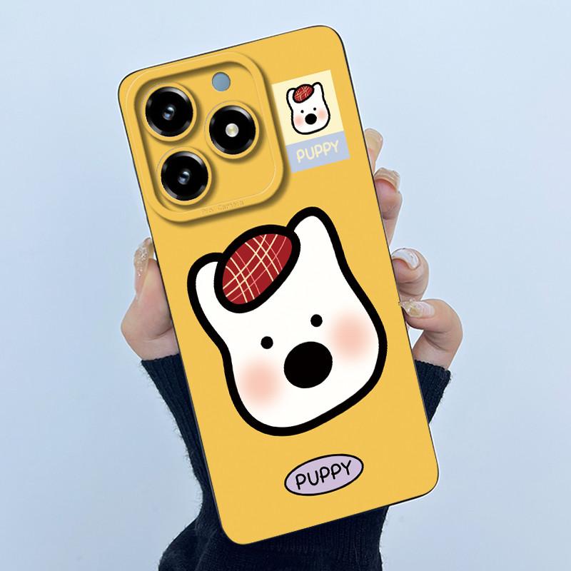 Case For Realme C61 C63 Cute Panda Sweet Girls Cats Silicone Soft Back Cover For Realme Narzo N63 2024 Bumper Protective Casing
