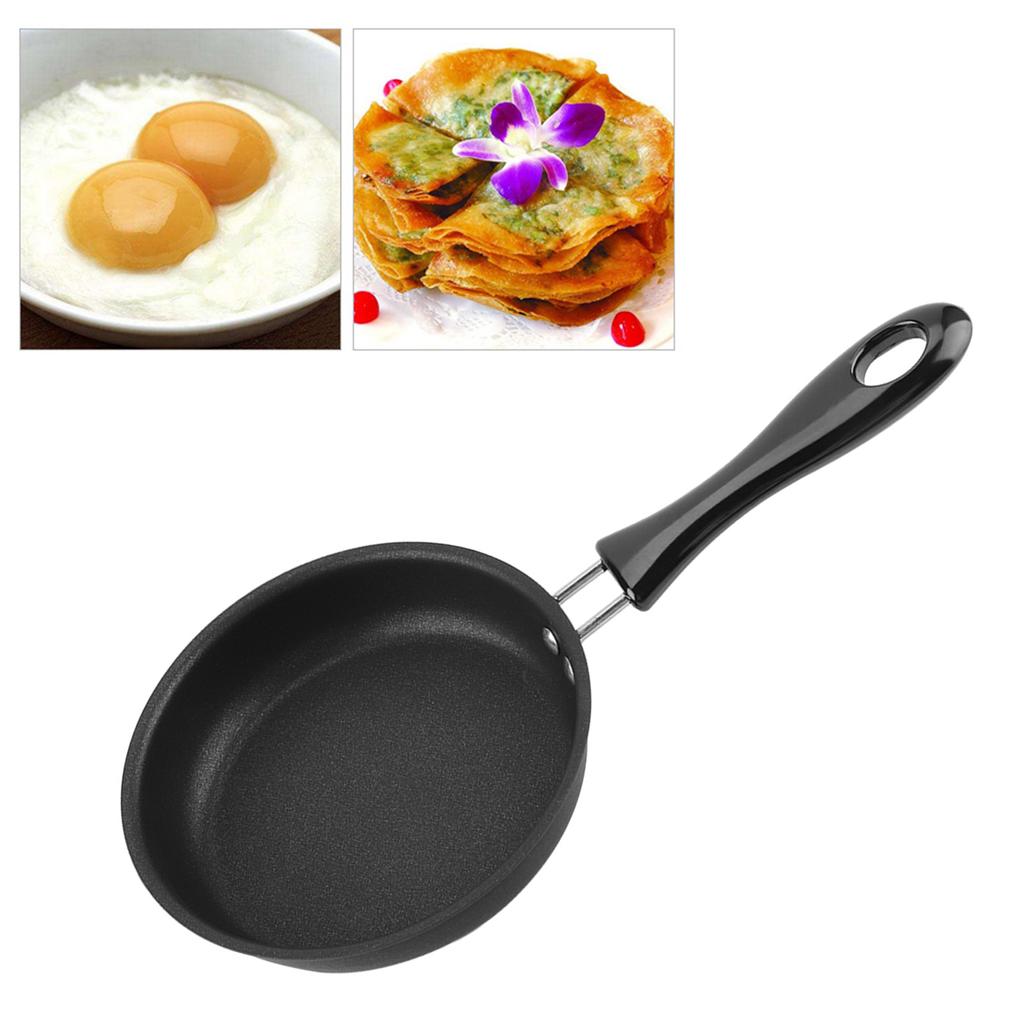 Frying Egg Pan Kitchen Cooker Mini Frying Pan Frying Pan Portable Mini Frying Pan Poached Egg Household Small Kitchen Cooker