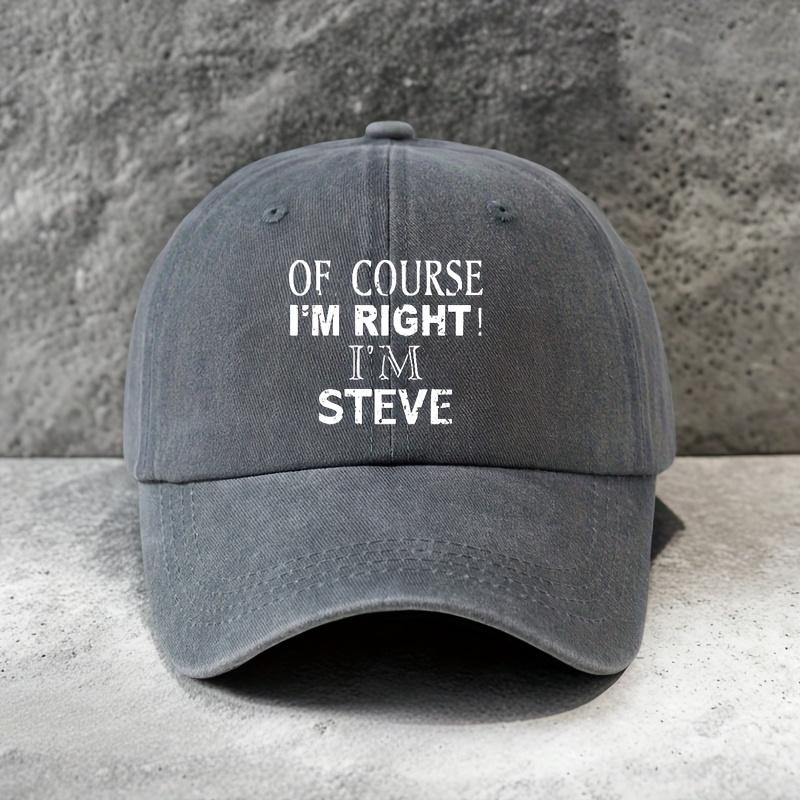 Woven Fabric pc Baseball Cap  with Geometric Print Casual Sport Cap for Men Outdoor Activities Fathers Day  Birthday Gif