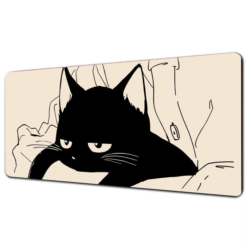 Kawaii Cats Mouse Pad Mousepad Large Abstract Mouse Pad Gaming Deskmat With Lockedge Office Nonslip Carpet Deskmat
