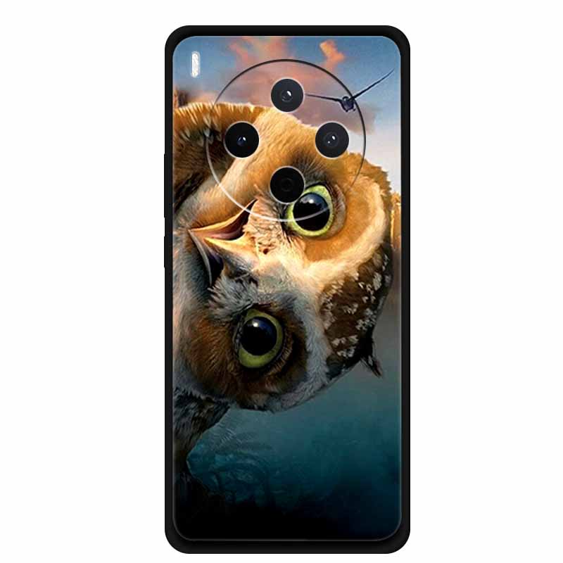 For vivo Y500 Pro 5G Case Flowers Soft Silicone TPU Phone Cases for vivoY500 Pro Shockproof Cool Wolf Animals Protective Cover