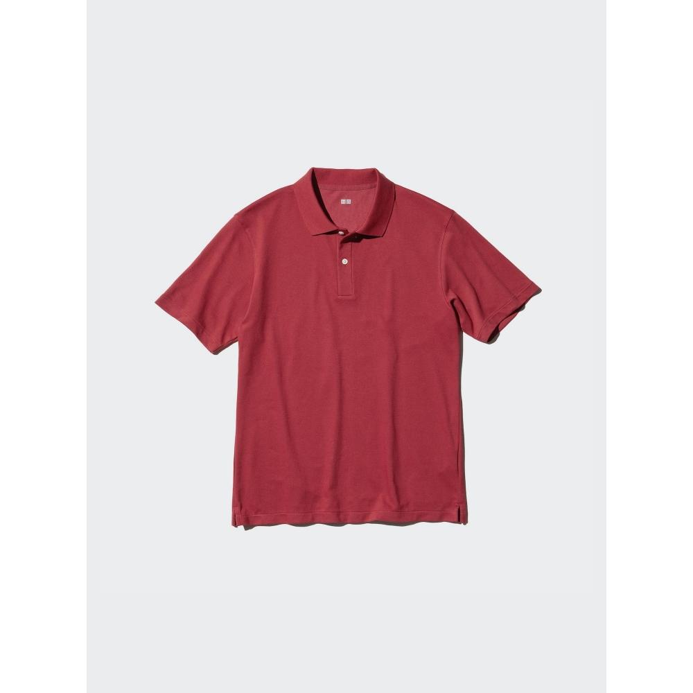 

Рубашка-поло Uniqlo Airism Cotton Pique с коротким рукавом 60 LIGHT BLUE/MEN XS